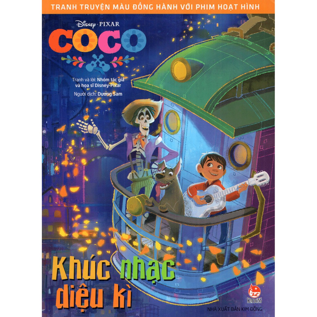 Sách - Tranh Truyện Màu Đồng Hành Cùng Phim Hoạt Hình: Coco - Khúc Nhạc Diệu Kì