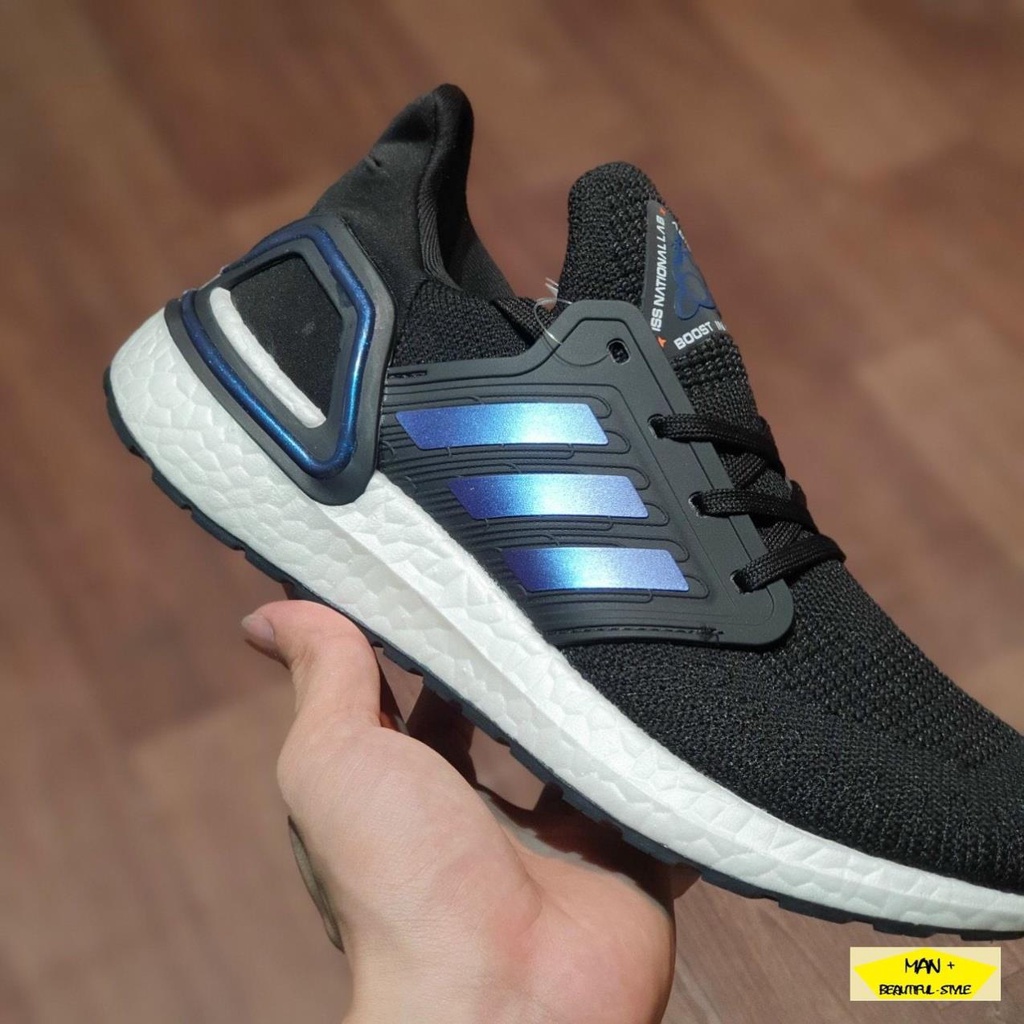 Giày thể thao Ultra boost 6.0 đen đế trắng siêu cá tính, giá yêu thương dành cho nam nữ