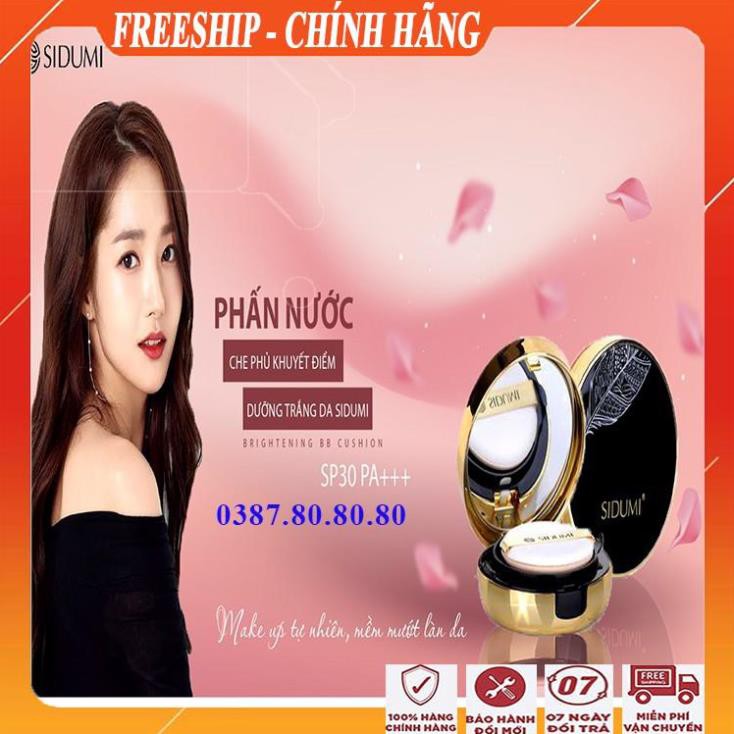 [ Freeship - 100% NHẬP KHẨU ] Phấn nước kiềm dầu che khuyết điểm sidumi/ CC BB Cushion cho da dầu da mụn đa năng cao cấp