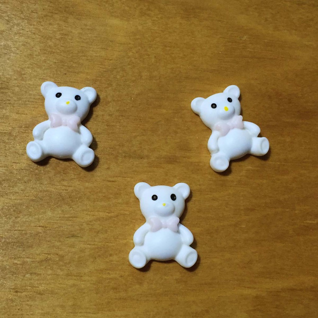 Charm Gấu Bông Trắng, stellariva