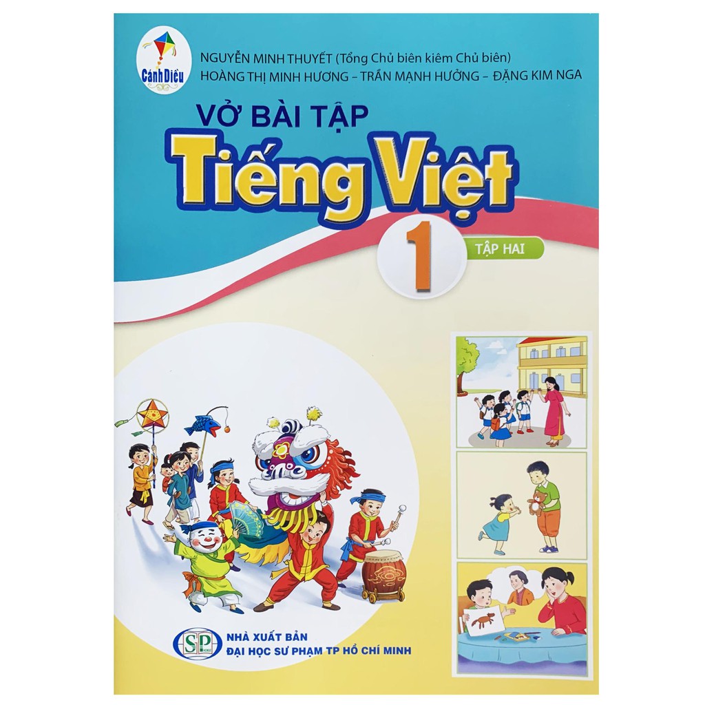 Sách Vở bài tập Tiếng Việt 1 tập hai + 1 bút chì