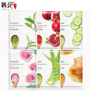 MẶT NẠ TRÁI CÂY 6 VỊ BEAUTIFUL - HANKEY