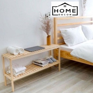 Kệ giày dép 2 tầng - kệ giày dép gỗ thông- dài 100cm - 2t1000