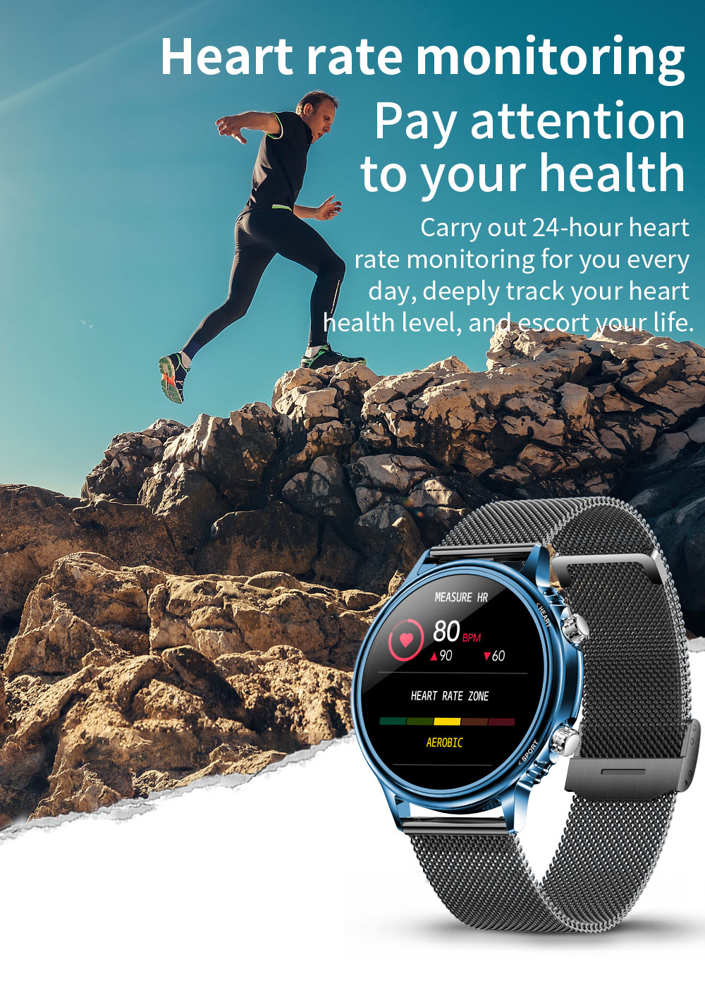 Diliberto 2021 New CF81 Smart Watch Men Women IP67 Waterproof Smartwatch ECG PPG Fitness Tracker Wristwatch for Android IOS