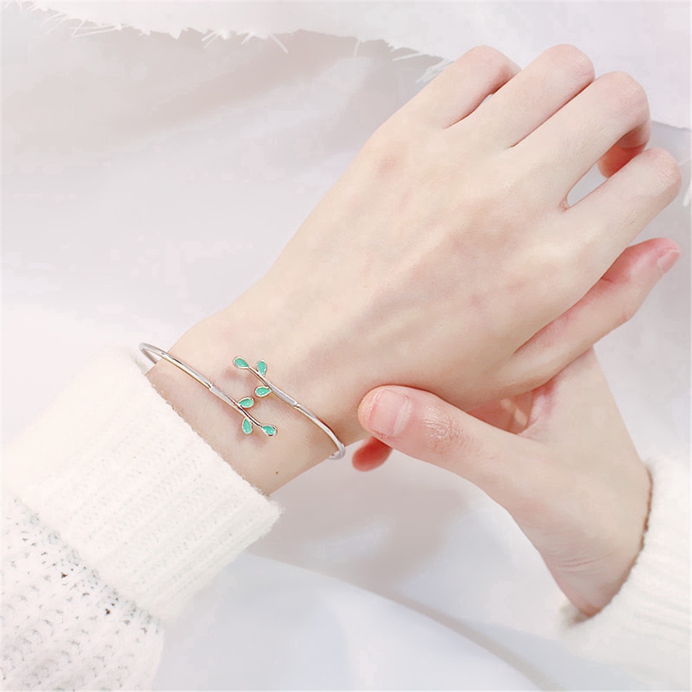 Cod In Stock New Vòng đeo tay kiểu dáng đơn giản phong cách Hàn Quốc cho nữ