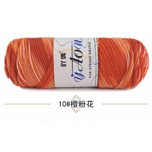 Len Ống Loang- Bảng Màu 2- Cuộn 100g