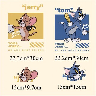 Sticker ủi dễ thương - mẫu Chuột hoặc mèo [COMBO 1 HÌNH TO 1 HÌNH NHỎ)