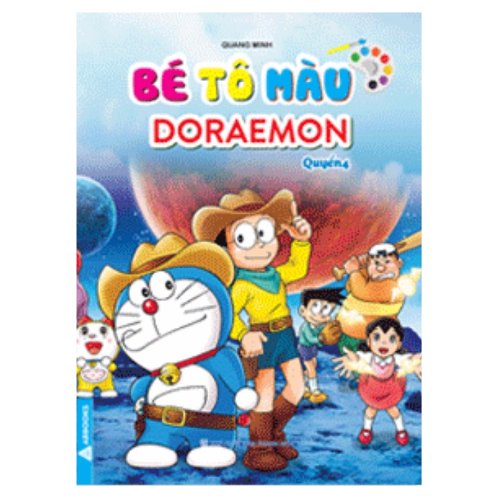 Sách - Combo Bé Tô Màu - Doraemon (Bộ 4 Cuốn)