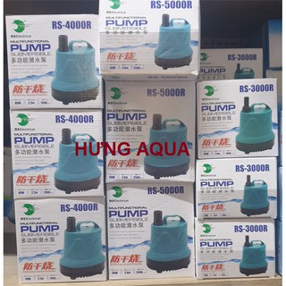 Máy bơm nước hồ cá - bơm chìm - bơm hút đáy bể cá 20W, 40W, 60W chạy êm, tiết kiệm điện chính hãng (bán chạy)