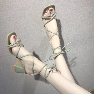 Sandal nữ một đôi giày hai quai nữ mùa hè mới tiên gió quai bằng phẳng dày với dép nữ giữa với mới mùa hè cổ tích hở mũi