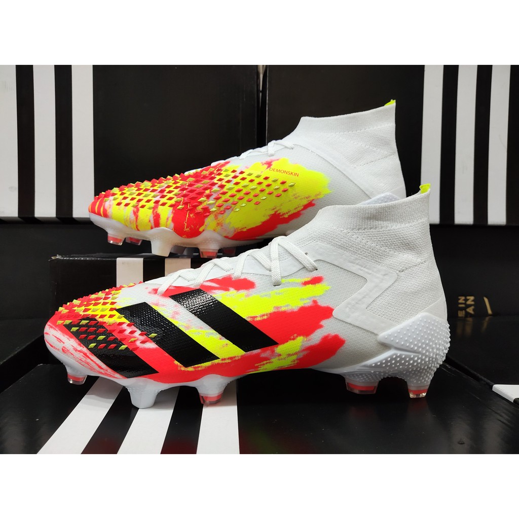 Giày đá bóng Adidas Predator Mutator 20.1 FG Trắng Cam