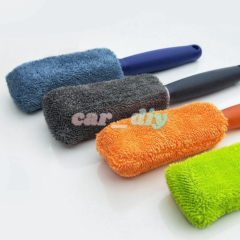 Bàn Chải Sợi Nhỏ Làm Sạch Bánh Xe Hơi Tiện Dụng