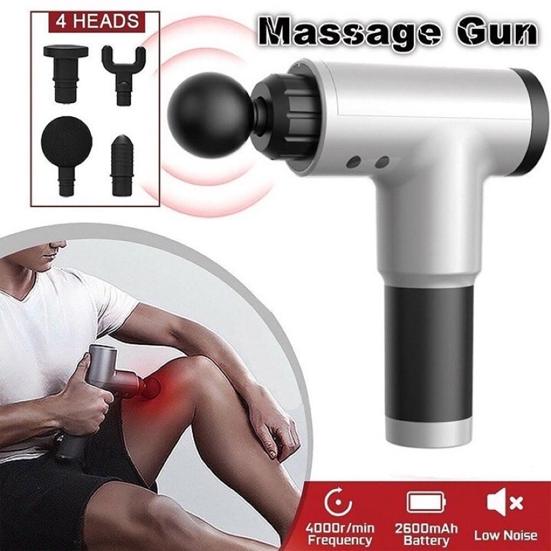 Máy massage 4 đầu 6 chế độ( dùng siêu đã)