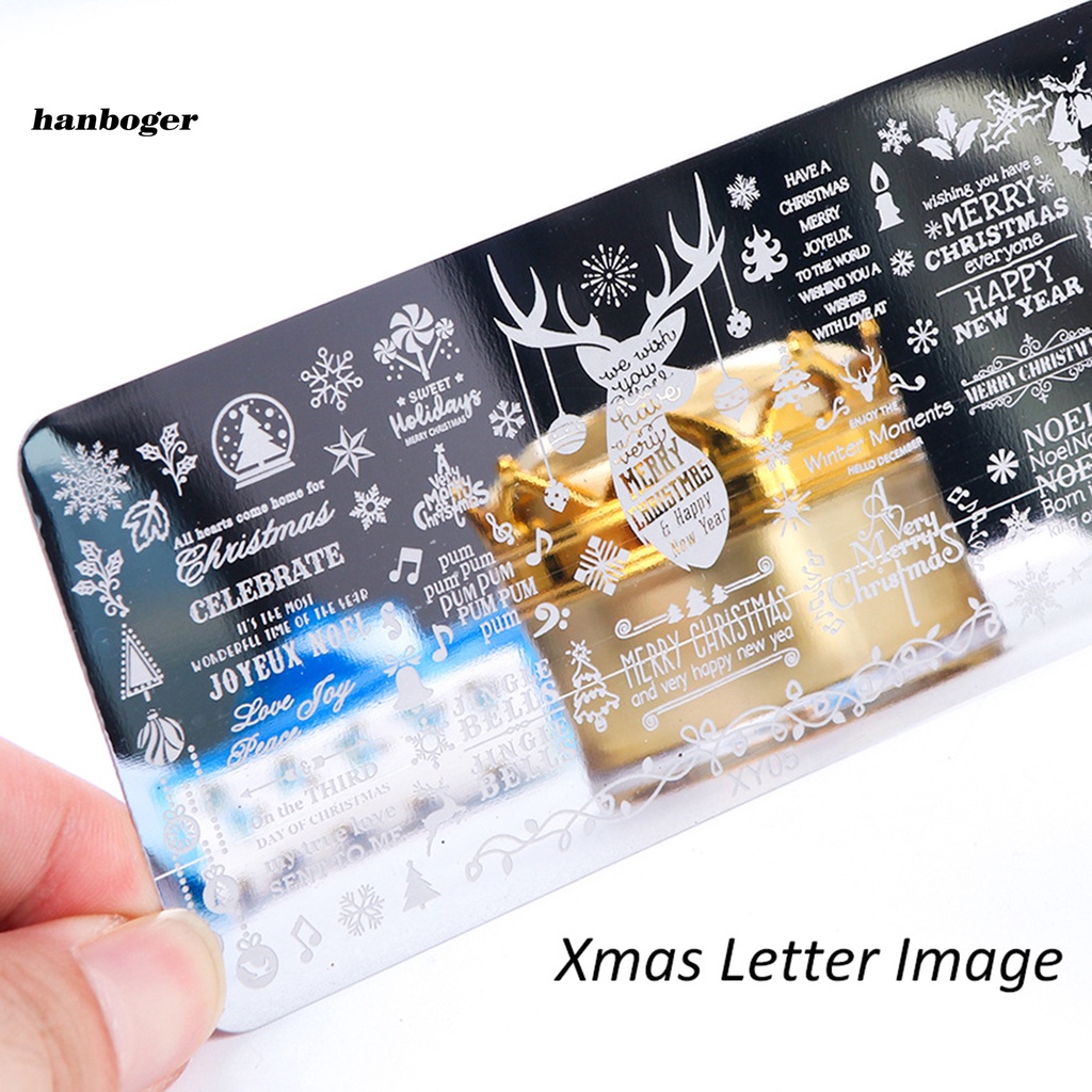 Khuôn In Họa Tiết Trang Trí Móng Tay DIY Siêu Nhẹ Dành Cho Nữ