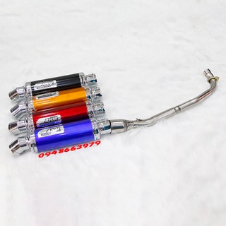 Pô AHM cổ inox 304 gắn sirius,jupiter, dream,wave,cup,67,future,exciter 50CC.