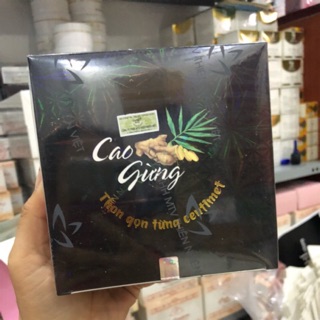 Cao gừng chính hảng