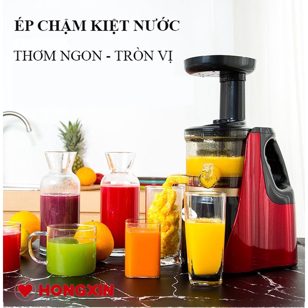 Máy ép hoa quả chậm, máy ép hoa quả sinh tố đa năng cao cấp thiết kế thông minh thế hệ mới .Bảo hành 2 năm toàn quốc .