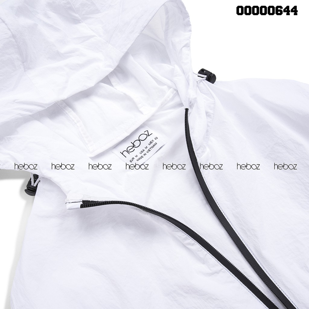 Áo khoác gió nhăn Heboz 1 lớp 3M - chất vải gió nhăn nhẹ nhàng, thoáng mát - 00000644