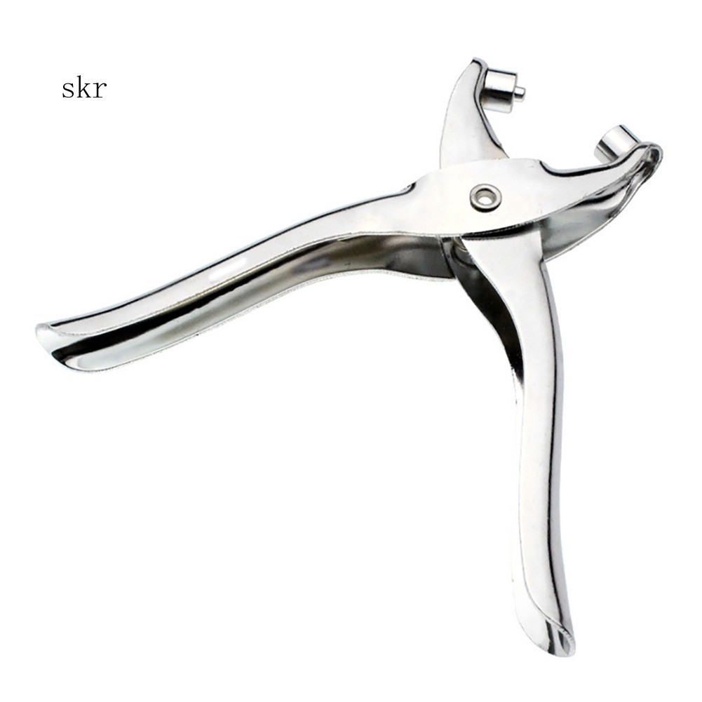 Set kìm đục lỗ +95 đinh tán dùng để làm túi xách / giày / thắt lưng da