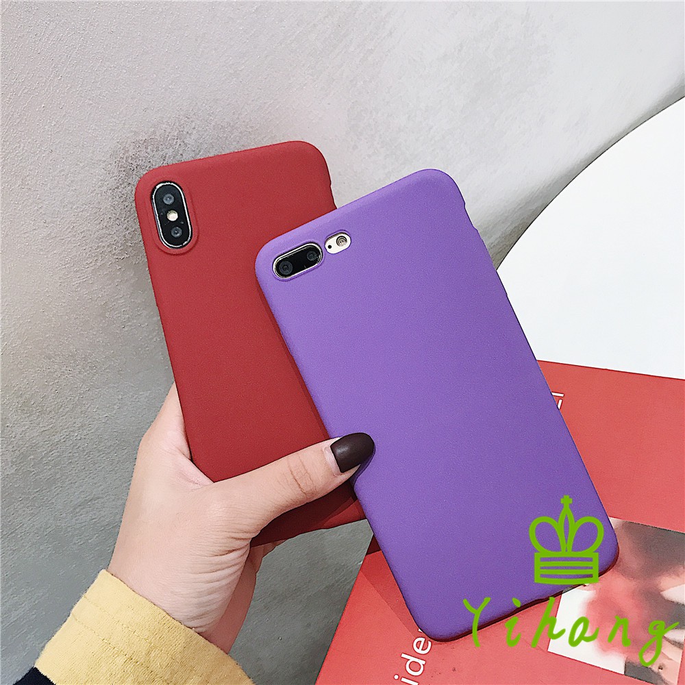 Huawei Nova 3i 2 2i/mate 10 lite Plus Matte Pure Colorful Soft Case