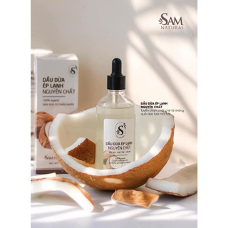 Dầu dừa ép lạnh nguyên chất - Sam Natural