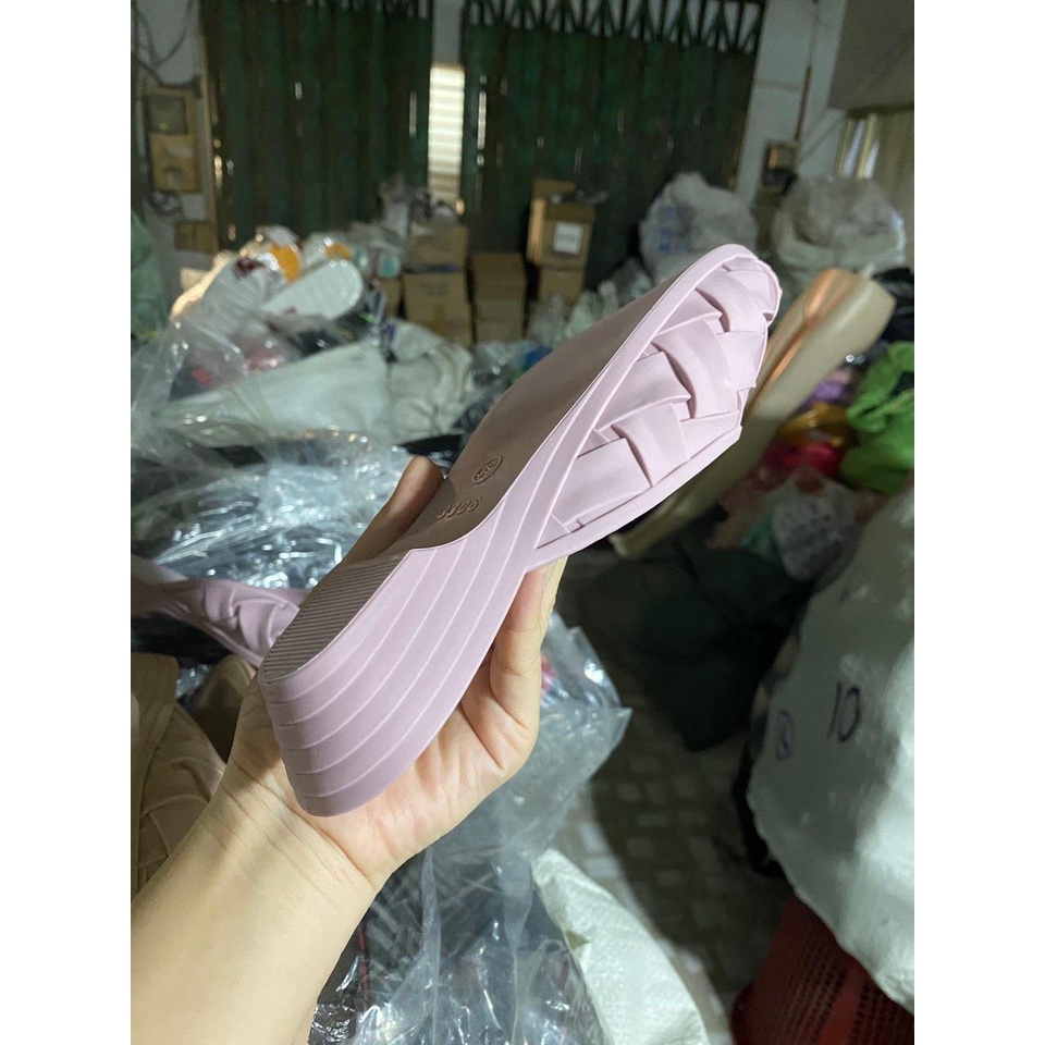 DÉP SỤC NHỰA ĐẾ CAO NỮ 3 PHÂN 3 MÀU ĐẸP KÈM SIZE 36-40-KHANGTRANDUY-HỨA VĂN SPORT
