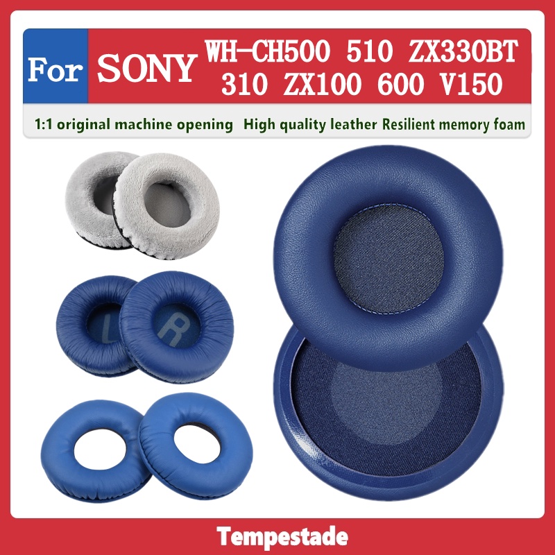 Đệm Xốp Phối Da Bọc Đầu Tai Nghe Thay Thế Cho SONY WH CH500 510 ZX330BT 310 ZX100 600 V150