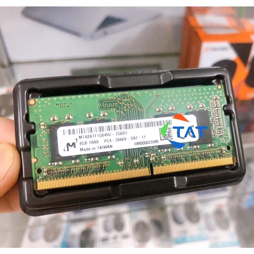 Ram Laptop Micron 8GB DDR4 2666MHz Mới Chính Hãng - Bảo hành 36 tháng