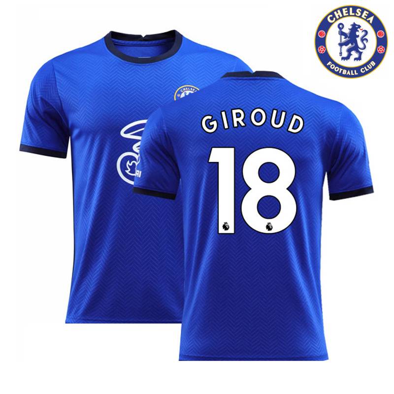 Yb2 2020-2021 Chelsea F.C. Áo Thun Số 2 Họa Tiết Cầu Thủ Bóng Đá Đội Tuyển kante Pulisic