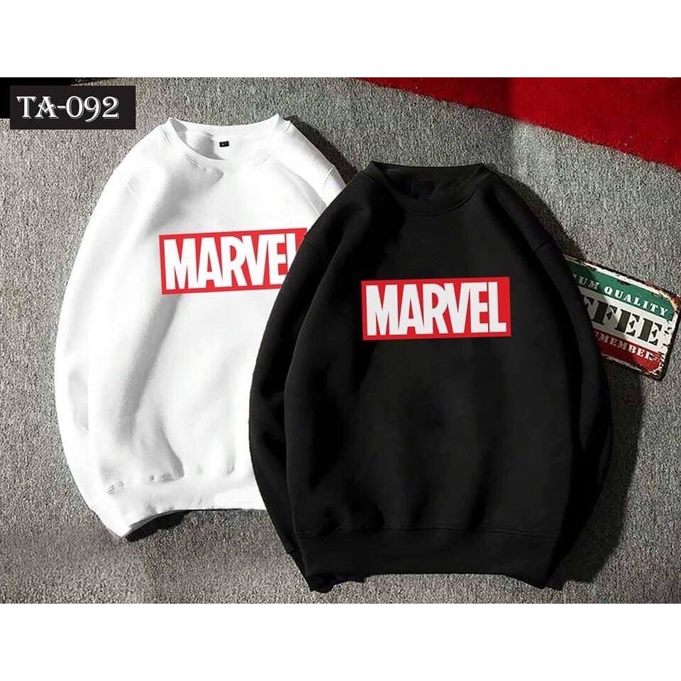 Áo Sweater Unisex In Chữ Mavel