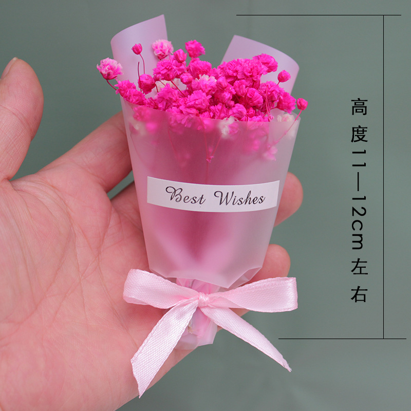 Bó Hoa Hồng Khô Tự Nhiên Dùng Trang Trí Diy