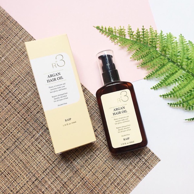 TINH DẦU DƯỠNG TÓC R3 ARGAN HAIR OIL RAIP | BigBuy360 - bigbuy360.vn