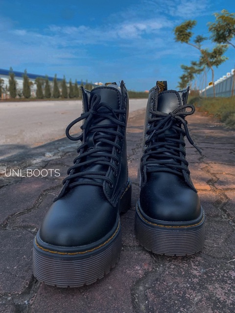 MEI Boots - Boots đế cao . Dáng dr marten xinh xắn