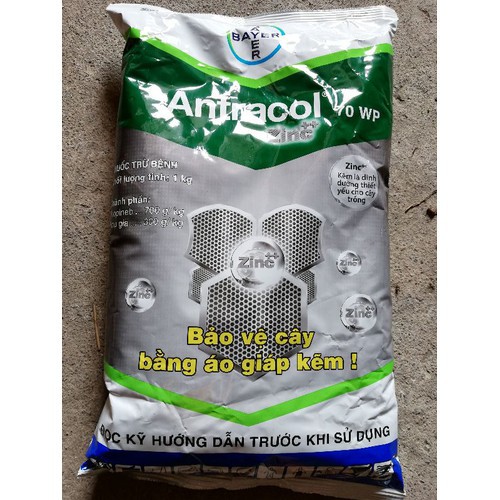 Thuốc trị nấm bệnh cho cây trồng Antracol 70WP - 1Kg/gói