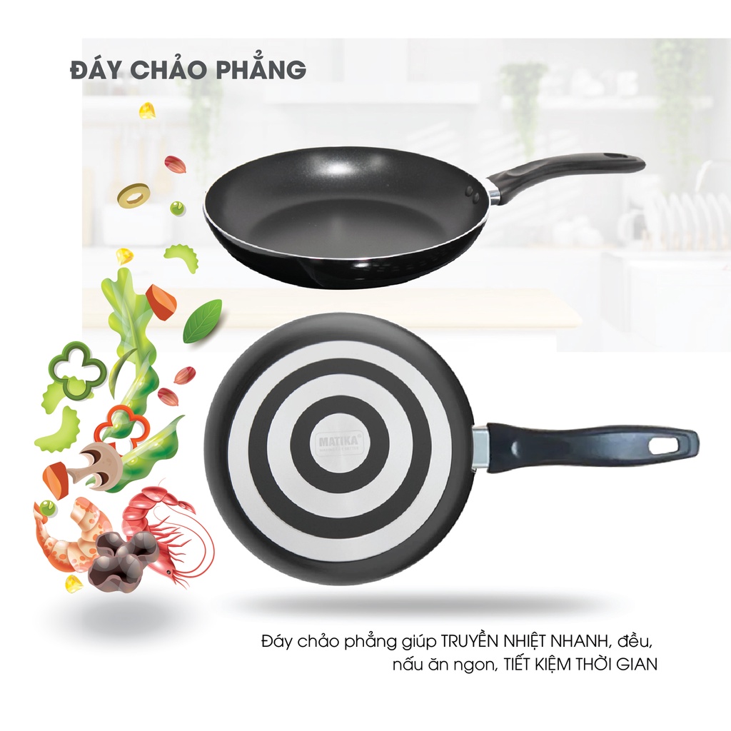 Chảo Chống Dính MATIKA Size 24cm MTK-0224