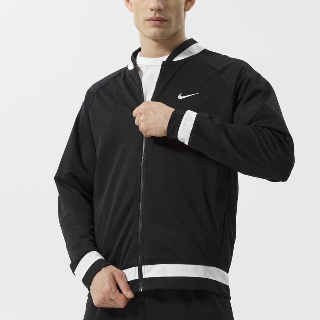 [ HÀNG CHÍNH HÃNG ] ÁO KHOÁC NIKE BASEBALL BOMBER JACKET - BLACK
