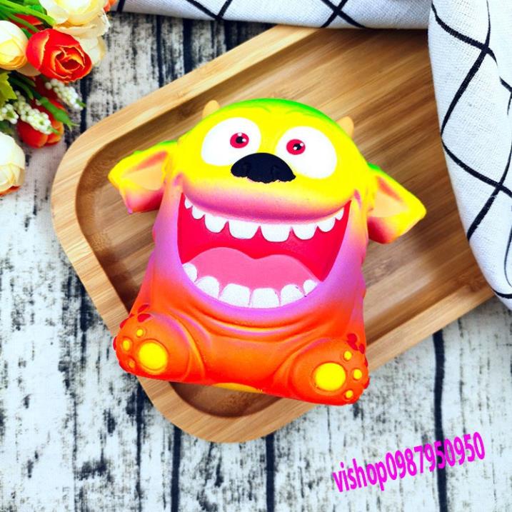 SQUISHY HÁ MIỆNG 2 MẮT