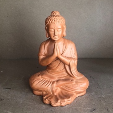 Tượng Phật An Nhiên Đất Nung - TTT41