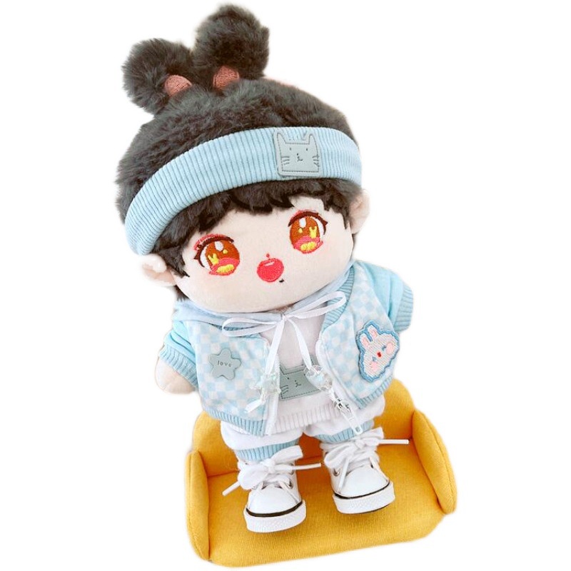 Bộ Quần Áo Bằng Cotton Dài 20cm Dành Cho Búp Bê