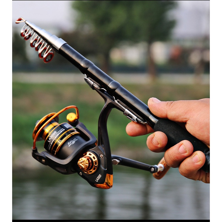 Cần Câu Cá Gấp Gọn Tiện Lợi