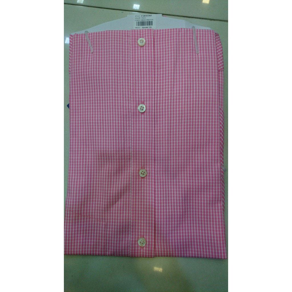 Áo sơ mi ngắn tay hiệu Việt Tiến (giá mác 320k) | BigBuy360 - bigbuy360.vn