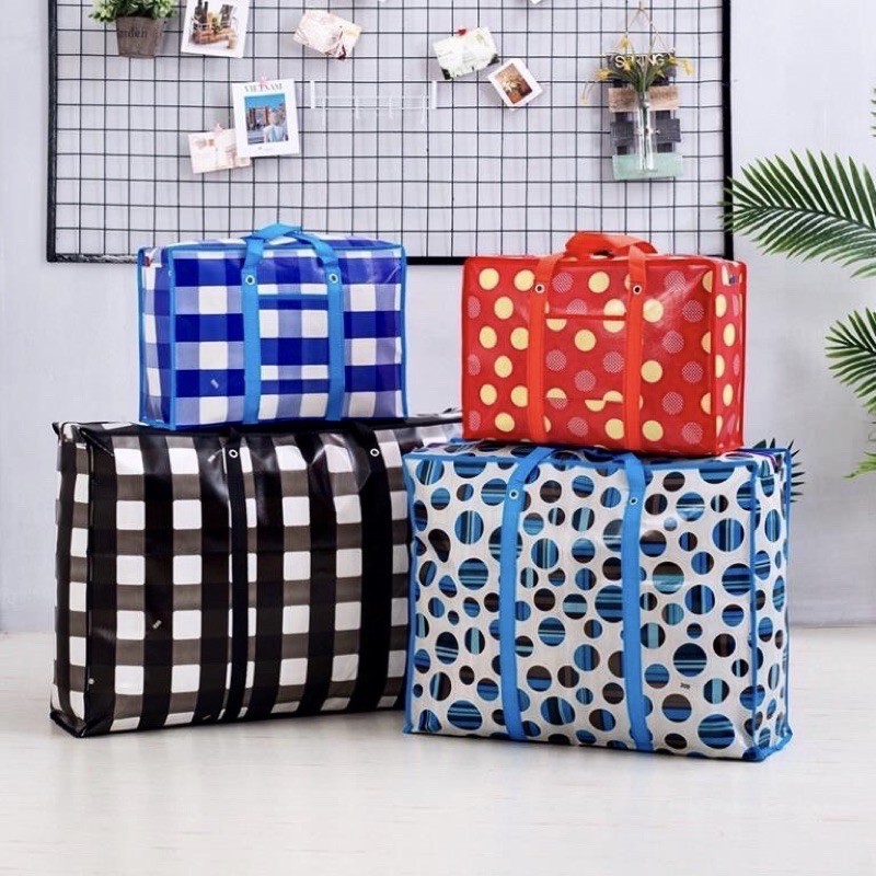 ❤️Sỉ ibox❤️ Túi Bạt Dứa Đựng Quần Áo Chăn Màn chống thấm tiện lợi có nhiều kích cỡ