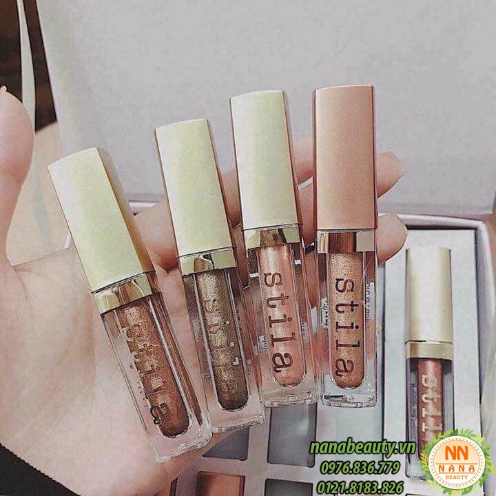 Set Gel Nhũ Mắt Kim Tuyến 6 cây 6 màu siêu cưng sỉ rẻ Eyes Gliter