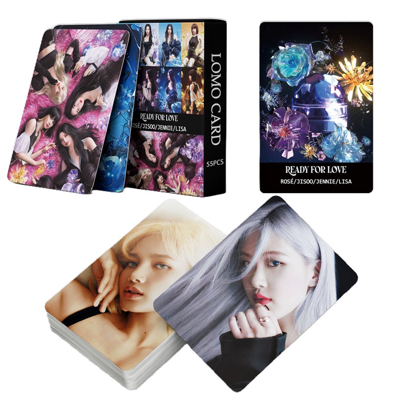 Set 55 Tấm Thẻ Ảnh Lomo Nhóm Nhạc BLACKPINK