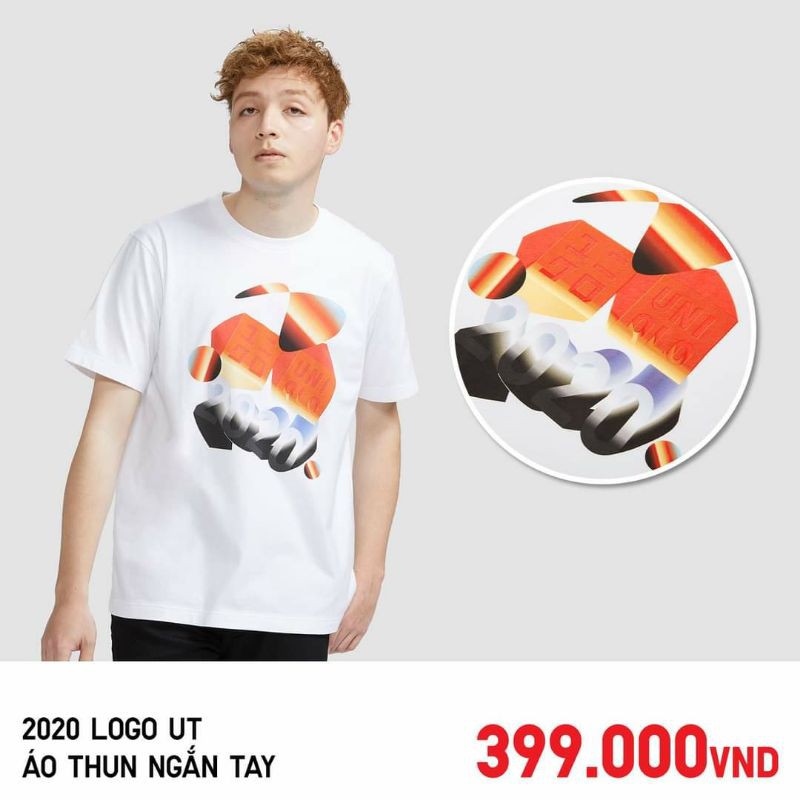 🌹🌿❤ Áo thun nam Uniqlo UT logo
