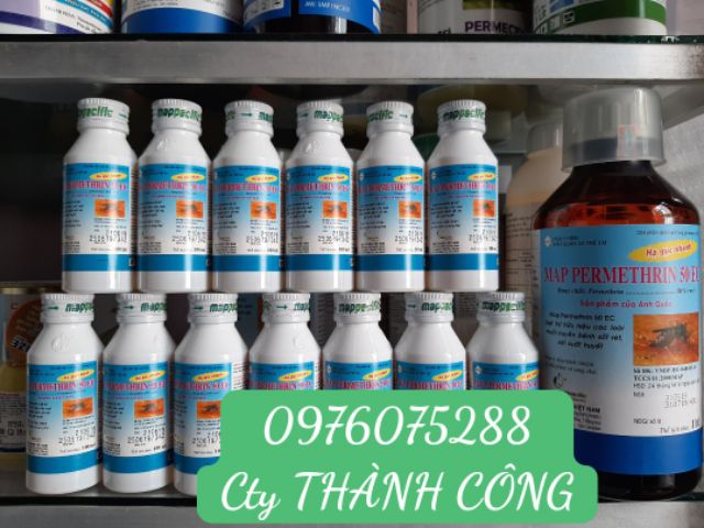 Thuốc diệt muỗi và diệt côn trùng gây hại Map permethrin 50EC Anh Quốc -Hàng Mới