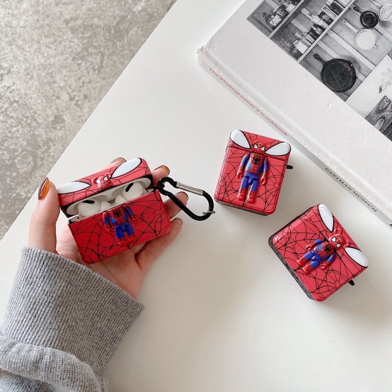 Case Airpod 1/2/Pro/3 Hình Hộp Bearbrick Marvel 3D 2022