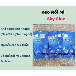 keo nối mi sky nhanh khô.