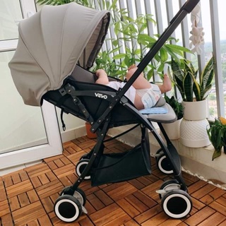 Xe đẩy vovo 2 chiều bản mới nhất