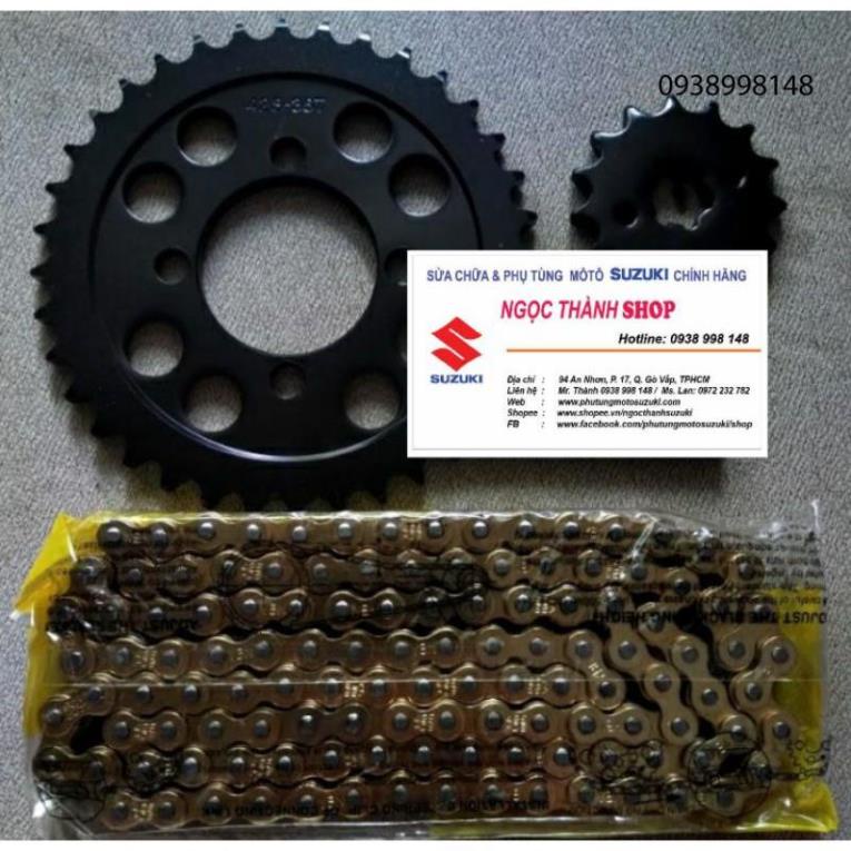 Nhông xích đĩa Nhông sên đĩa nhông sên dĩa GD110 NTS - ngocthanh_shop